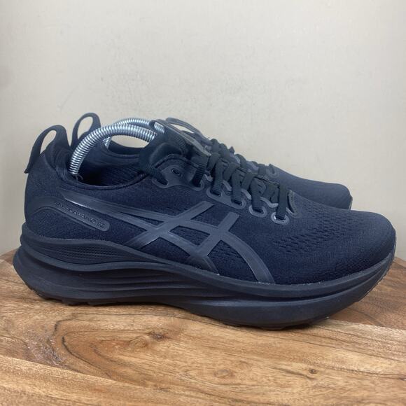 Asics Gel-Kayano 32 Black Graphite Grey Womens Size 11 Running Shoes 1012B838 - Picture 1 of 12